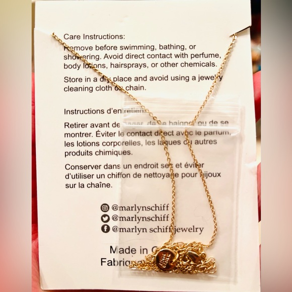 ❌SOLD ❌ NWT Necklace by Marlyn Schiff - Picture 5 of 5